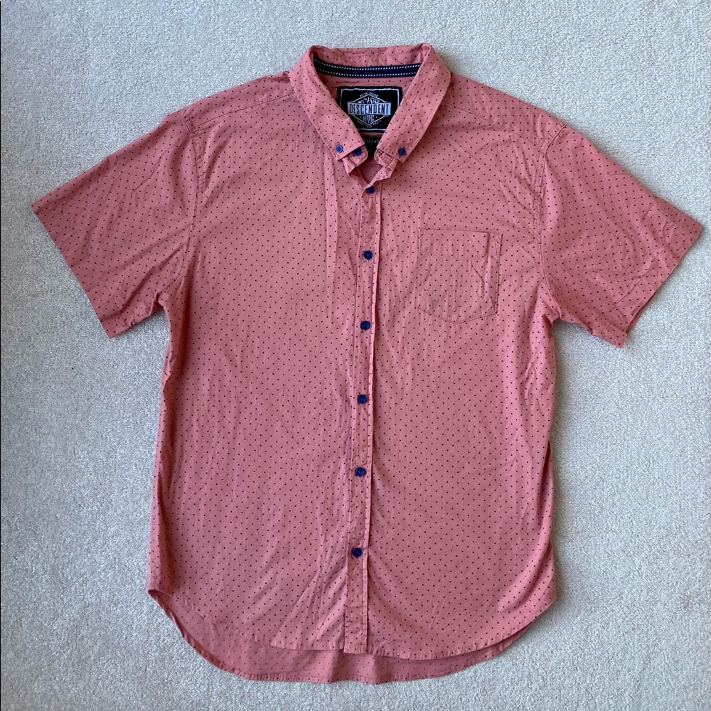 Descendant NYC Short Sleeve Cotton Shirt XL